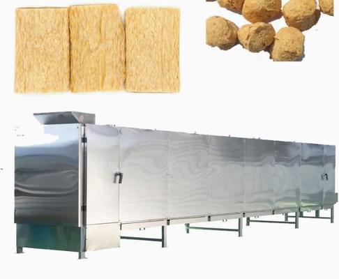 Industri Soya Nuggets Extruder Stainless Steel High Performance