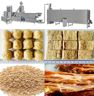 Mesin Extruder Extreme Stainless Steel untuk Protein Terang Kedelai