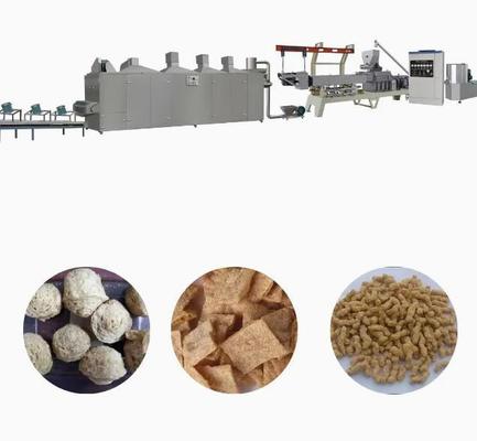 Mesin ekstrusi makanan protein kedelai otomatis TVP / TSP dengan sertifikasi ISO