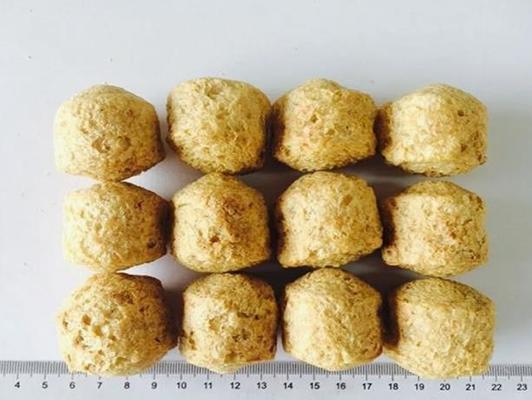 Tekstur longgar Mesin Extruder Soya, mesin penggerek jagung