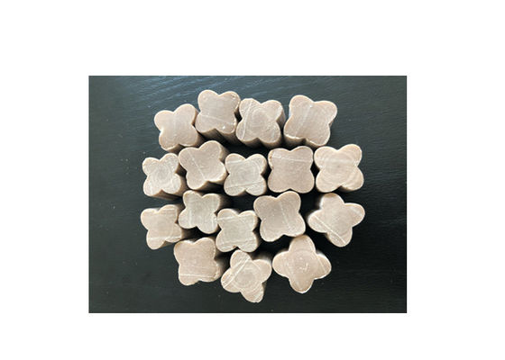 Mesin Ss PET Treats Single / Double Color Treats Mengunyah Produksi Permen