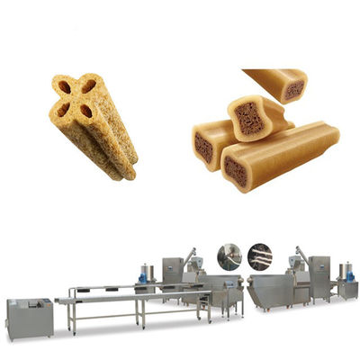 Single Screw Extruded 150kg / H Pet Food Processing Equipment