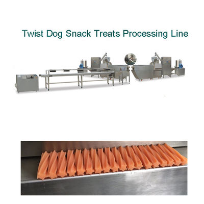Perawatan Gigi Pet Treat Machine Stainless Steel Untuk Makanan Ringan Mengunyah Anjing