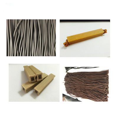 Twist Twin Color Dog Snacks Pet Membuat Mesin Mengunyah Produksi Makanan