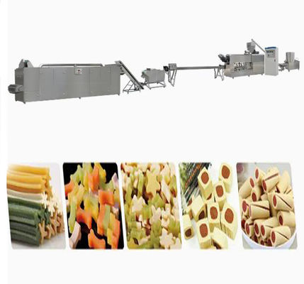 Kunyah PET / Perlakukan / Mesin Camilan Pet Basah Semi Lembab / Extruder Dog Chews