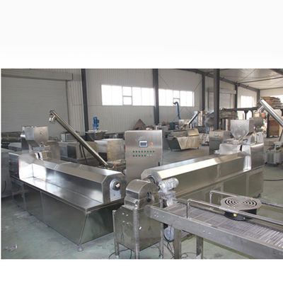 Berbagai Bentuk Mesin Perawatan Hewan Peliharaan Anjing Mengunyah Peralatan Pengolahan Makanan Ringan Extruder