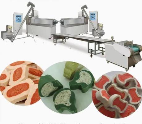 Makanan Ringan Makanan Pet Treat Mesin Permen Karet Extruder