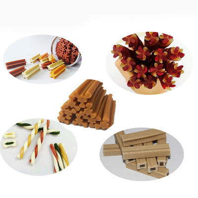 Makanan Ringan Makanan Pet Treat Mesin Permen Karet Extruder