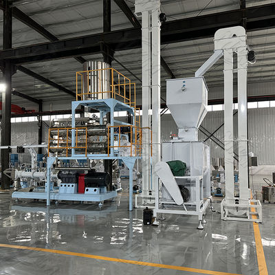 Full Automatic Cat Food Double Screw Processing Line mesin makanan anjing