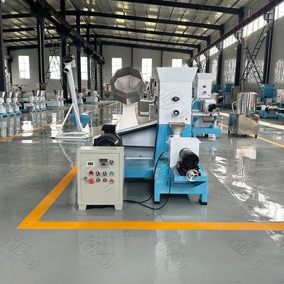 SUS Single Screw Dog Extruder Makanan Produksi Cepat Untuk Membuat Pet Treats
