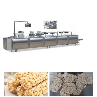 Penuh Otomatis Sereal Bar / Mesin Kue Beras 88kW Daya 1500kg Berat