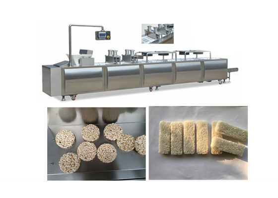 Cereal / Makanan Ringan Bar Forming Machiney ISO9001 2008 Sertifikasi