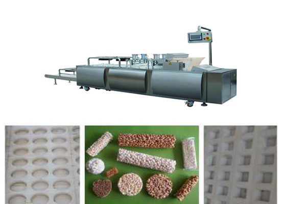 Cereal / Makanan Ringan Bar Forming Machiney ISO9001 2008 Sertifikasi