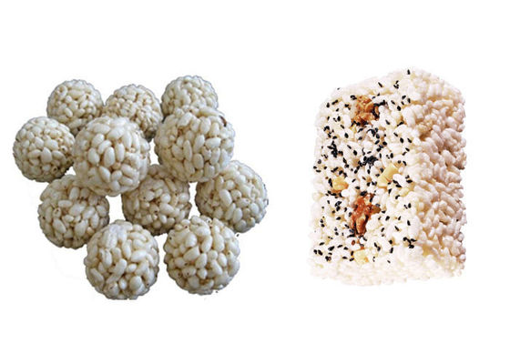 DRC-65 Mesin Pembuat Sereal Bola dengan PLC dan Layar Sentuh Siemens