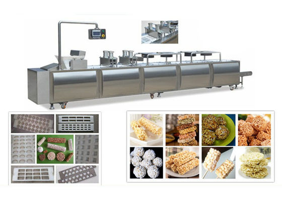 Otomatis Bar Forming Machine stainless steel Untuk kompresi sereal sarapan