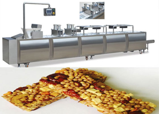 Mesin Pembentuk Cereal Bar dengan PLC Siemens & Layar Sentuh + Motor WEG