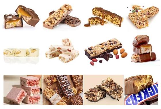 Energi Bar Forming Machine dengan 200 ~ 400kg per jam untuk multi bentuk & ukuran