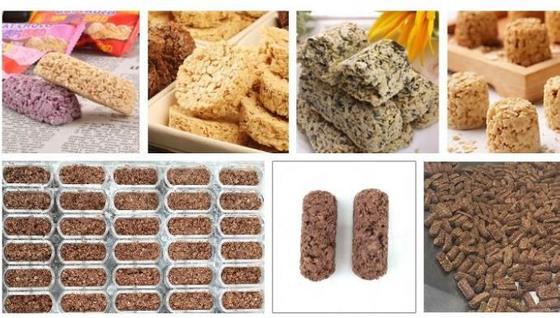 Sereal Bar makanan ringan extruder mesin, mesin pembuatan bar kacang