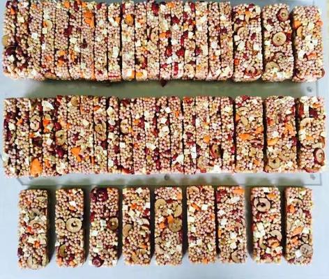 Bilah protein kedelai Membentuk mesin / snack mesin pembuatan bar kacang