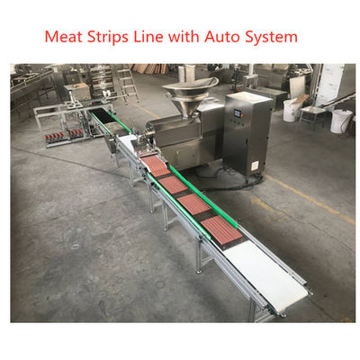 Stanless Baja tipe 304 Pet Food Manufacturing Equipment, Daging Jalur Pengolahan Jalur