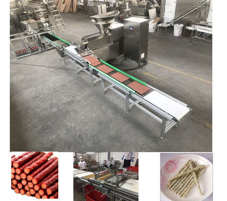 Stainless Steel strip Daging Otomatis Mesin Pet Ekstrusi Masuk