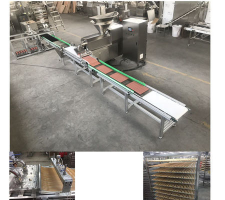 Penuh Otomatis Max 100% Daging Pet Dendeng Makanan Ringan Membuat Mesin Dingin Diekstrusi