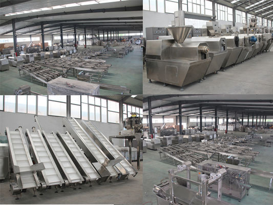 MK268 Pet Treats Molding Dog Food Production Line Untuk Membuat Makanan Ringan Hewan Peliharaan