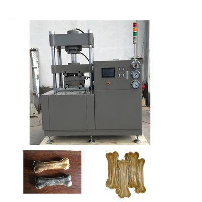 Lini Produksi Makanan Hewan Hidrolik Kekuatan Tinggi / Penekan Tulang Untuk Anjing