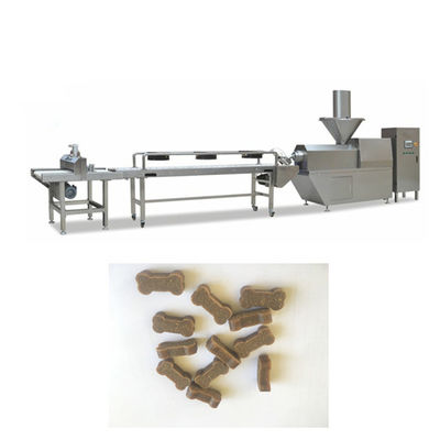 Kering Potong ayam dendeng pet makanan ringan Pet Food Production Line untuk perawatan anjing