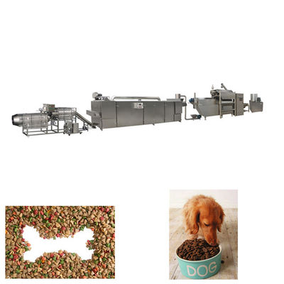 Otomatis Pet Treats / Dog Chew Food Auto Meat Strips Dog Treats Processing Line