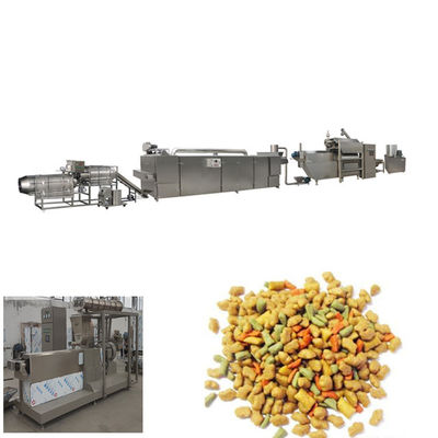 Otomatis Pet Treats / Dog Chew Food Auto Meat Strips Dog Treats Processing Line