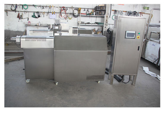 Mini Laboratorium Pengujian Formula Pet Food Line Produksi Extruder Double Screw