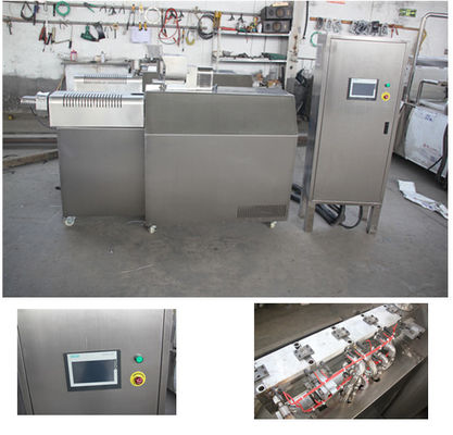 Mini Laboratorium Pengujian Formula Pet Food Line Produksi Extruder Double Screw