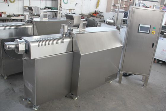 Mini Laboratorium Pengujian Formula Pet Food Line Produksi Extruder Double Screw