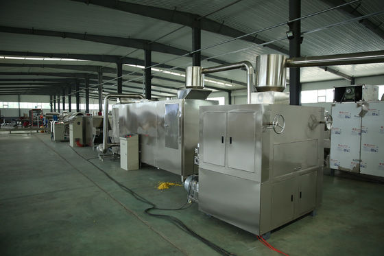 300KG / H Jalur Pengolahan Serpihan Jagung Lini Produksi Sereal Sarapan