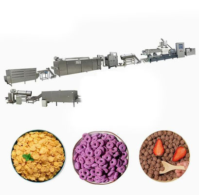 Kelloggs Corn Flakes Pengolahan Jalur serpih / beras membuat mesin dengan garansi 1 tahun