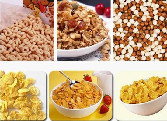 Puff Snacks / Corn Flakes / serpih jagung membuat mesin, mesin serpih jagung