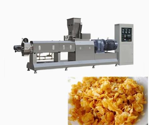 Full Automation Corn Flakes Processing Machine Stabil Kapasitas Besar