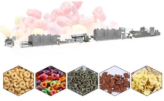 PLC dikendalikan otomatis diperluas jagung serpih lini produksi