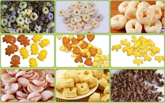 PLC dikendalikan otomatis diperluas jagung serpih lini produksi