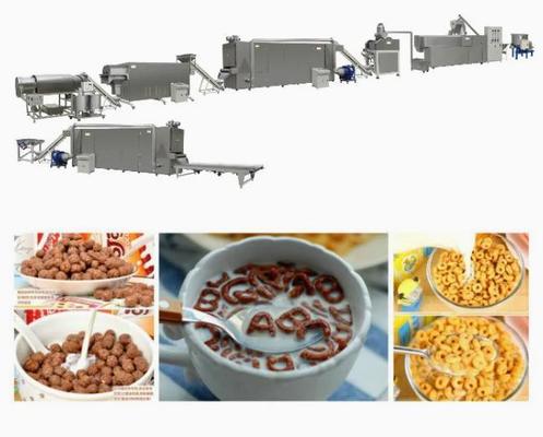 Sereal Sarapan Sereal Jagung Flakes dengan kapasitas besar 120-300kg / jam
