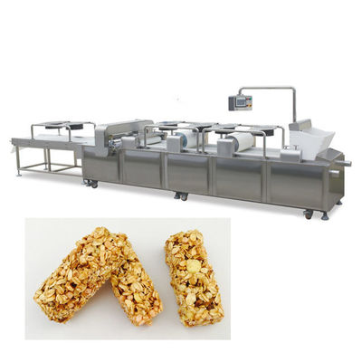 Mesin Pemotong Snack Bar Muesli Otomatis Baja Tahan Karat