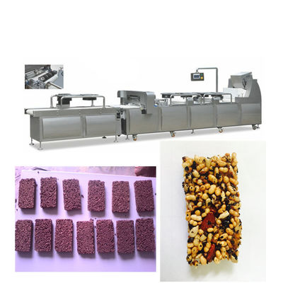 Kacang Bar Memotong Sereal Bar Membuat Mesin Energi Garis Nutrisi Pengolahan Bar