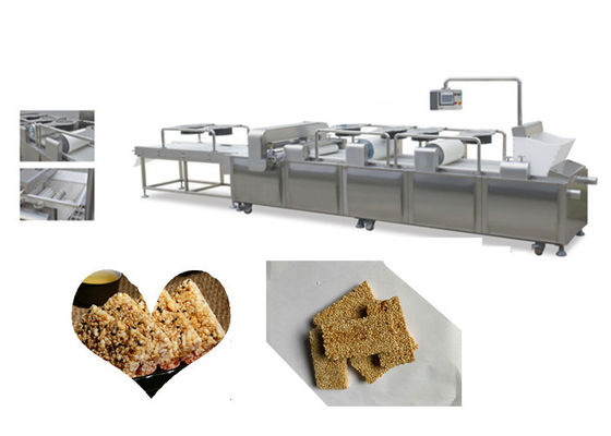 Layar Sentuh PLC 400kg / Jam Mesin Pemotong Bar Muesli