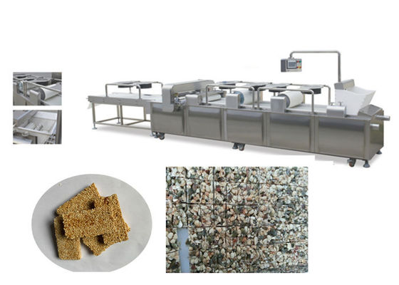 Layar Sentuh PLC 400kg / Jam Mesin Pemotong Bar Muesli