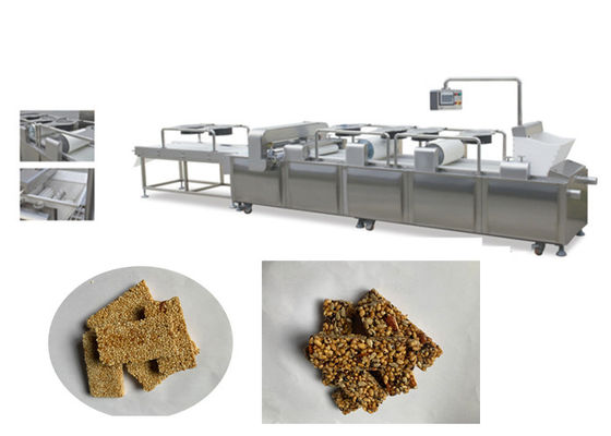 Layar Sentuh PLC 400kg / Jam Mesin Pemotong Bar Muesli