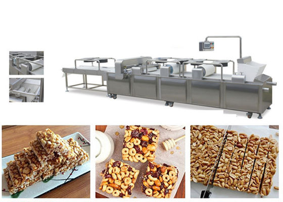 Oats Fruit Nuts Cereal Bar Cutting Line 300-400 Kg/Hr