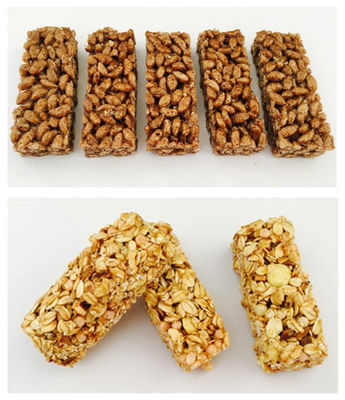 Oats Fruit Nuts Cereal Bar Cutting Line 300-400 Kg/Hr