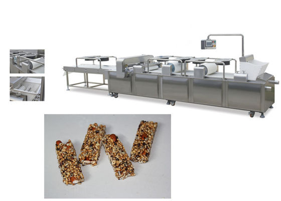 Lini Produksi Mesin Sereal Stainless Steel / Snack Flat Bar Tipe DRC-7575