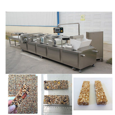 Kontrol PLC Peanut Bar Wijen Bar Membuat Mesin Stainless Steel